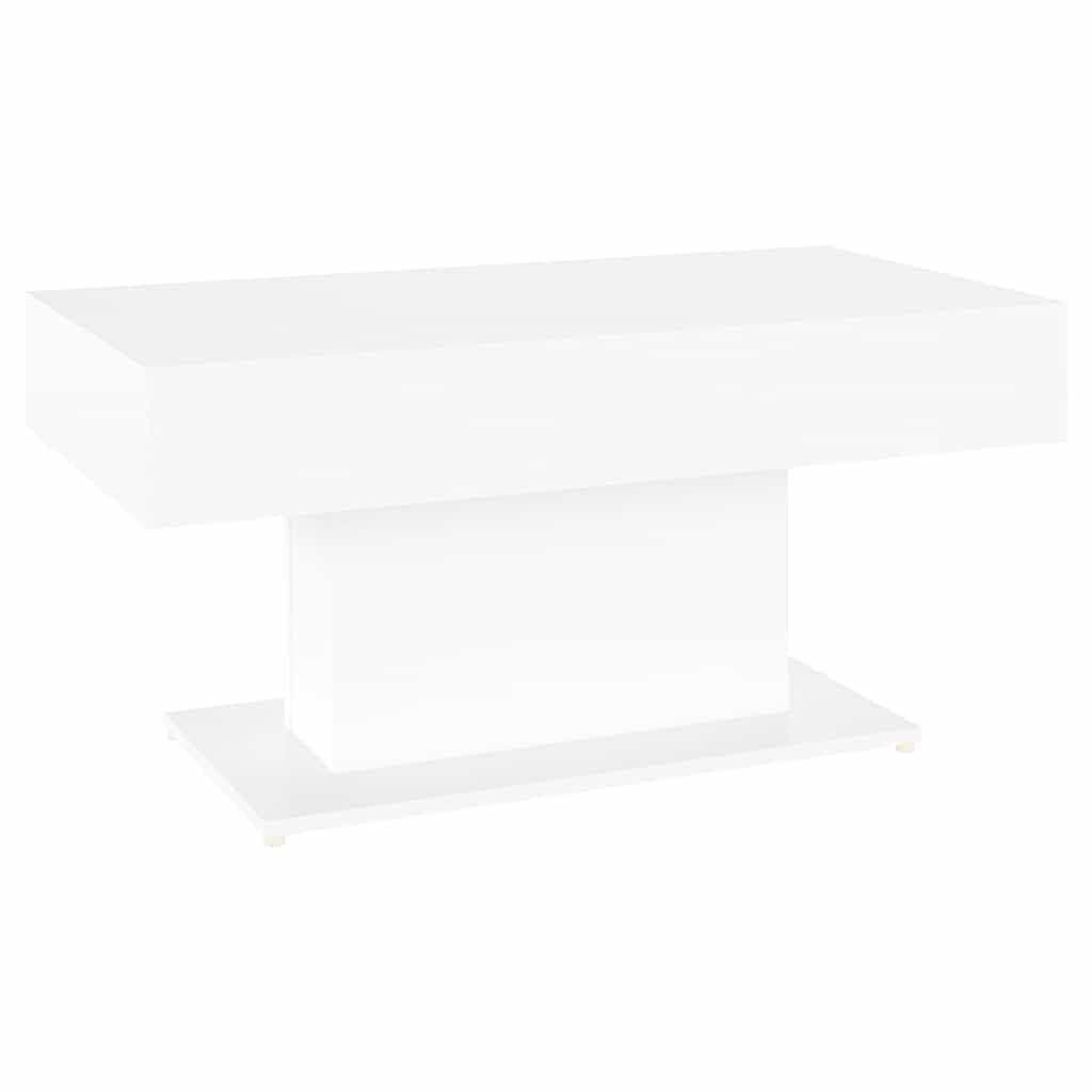 Vidaxl Coffee Table White 96X50X45 Cm Engineered Wood