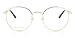 Produktbild Gucci Unisex  Erwachsene GG0297OK-001-52 Brillengestell, Gold-Schwarz, 52