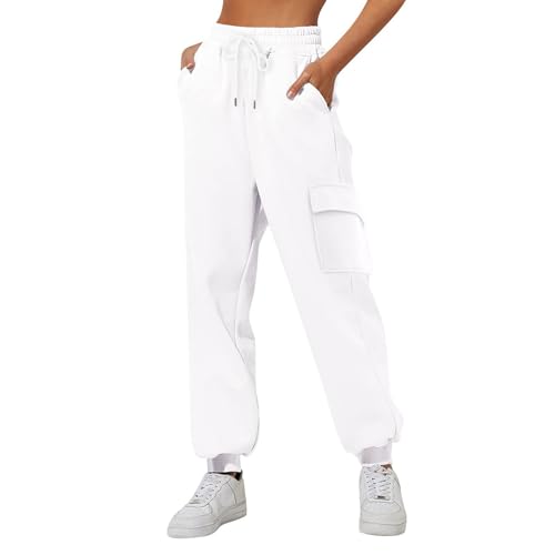Pantaloni Da Tuta Donna Sportivi Larghi Pantaloni Da Jogging Autunnali