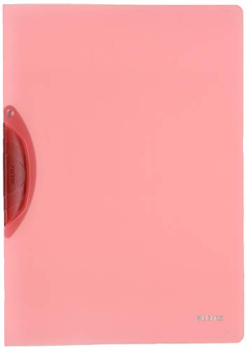 Leitz 41760025 Klemmmappe ColorClip Rainbow, A4, PP, 6er Packung, rot