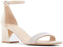 ALDO Women's Kedeaviel Heeled Sandal, Bone, 6 | Image 1