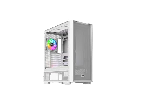 Chasis Cristal Templado Thermaltake S380 con Conectividad USB 3.2 Avanzada