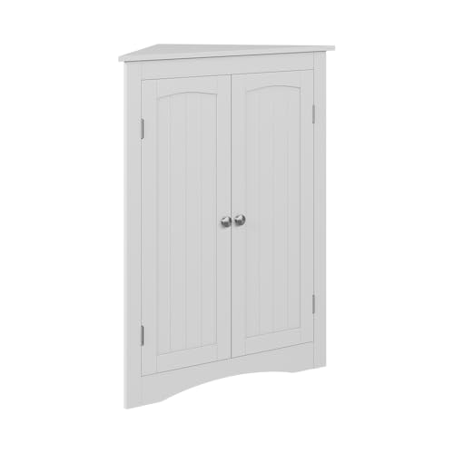 Vicco Eckschrank Bianco, Weiß, 56 x 80 cm mit 2 Türen