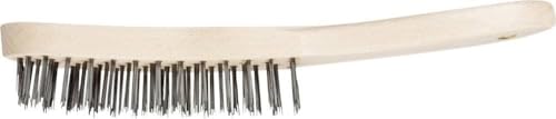 PFERD HBU 43698004 Hand Brush 4 Rows Steel Wire Diameter 0.35 mm – Universal Use