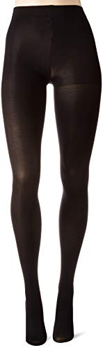 Hanes Script Blackout Tights with X-Temp Technology, Control Top, Sheer Toe, Black3