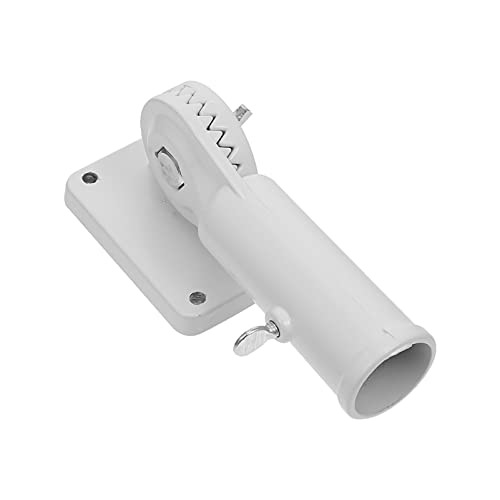 Multi- Position Flag Pole Mounting Bracket Heavy Duty Flag Pole Holder Wall Mounted Flagpole Rack Flagpole Fixing Accessory for House