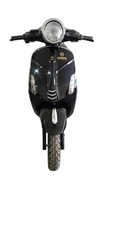 Image of Virat Electric Scooter, Non RTO, 70-150 km Range per Charge, Fast Charging (Black)