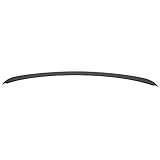 Trunk Spoiler Compatible with 2003-2009 Mercedes Benz W211 E-Class, Matte Black ABS Car Exterior Trunk Spoiler Rear Wing Tail Roof Top Lid by IKON MOTORSPORTS, 2004 2005 2006 2007 2008