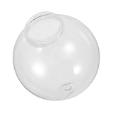 Design épuré : l’abat-jour sphérique présente un design simple et élégant, s’harmonisant avec différents styles de murs de cour et de lampadaires. abat-jour en acier inoxydable. globe de lampe