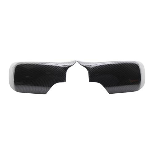 Coques de rétroviseurs en fibre noire brillante E46 E39 Touring cache rétroviseur extérieur