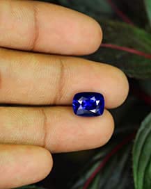 Zafiro azul de Ceilán gema natural de 10,50 ct para lucir en grandes galas 2