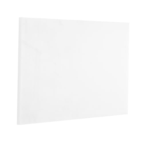 Image of MECCANIXITY HDPE Plastic Sheet 1 /4 inch Thick, 8 inch x 12 inch High Density Polyethylene Plastic Blocks, HDPE Cutting Board for DIY, Home Floor Improvement, White