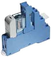 Power Relay, DPDT, 24 VDC, 8 A, 48 Series, DIN Rail, DC Sensitive