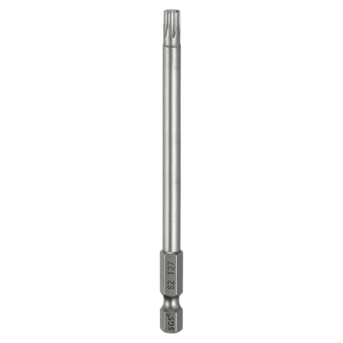 HARFINGTON Embout Tournevis Torx T27 1/4" Hex 4" Magnétique