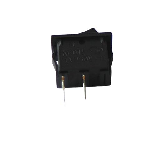 KCD11 interrupteur à bascule noir 10x15mm 2 broches ON-OFF 3A pour petits circuits - 2
