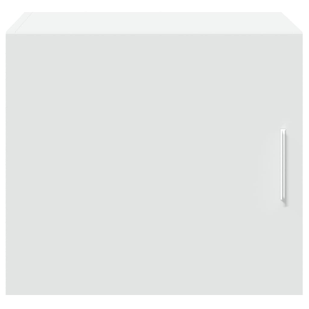 vidaXL Armario de Pared Madera de ingeniería Blanco 45x42,5x40 cm, Armario de Almacenamiento, Armario de Pared Colgante, Armario de Almacenamiento Flotante