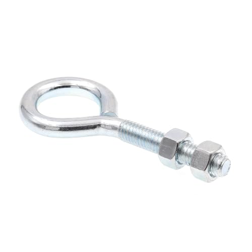 Prime-Line 9066820 Eye Bolts With Nuts, 3/8 in.-16 X 4 in., Zinc Plated Steel (20 Pack)