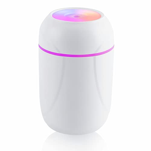 Portable Humidifier, Car Humidifiers Colorful Small Humidifier, Vaporizers for Bedroom, Mini Air Humidifier for Baby Cool Mist Atomizer Water Replenishment Instrument
