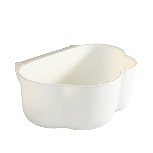 Bandejas de Recogida de Residuos de Cocina, Cubo Basura Colgante, Bandeja de Plástico para Residuos de Cocina, para Encimera Recipiente para Recoger Las Basura, para Restos de Comida y Peladuras