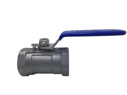 Válvula de bola de acero inoxidable SS304 hembra de 3/4 pulgadas duradera 2