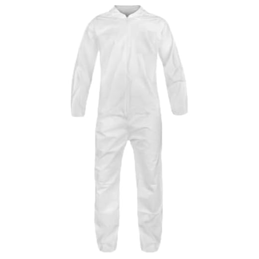 Unisex Disposable Hazmat Coverall Suit