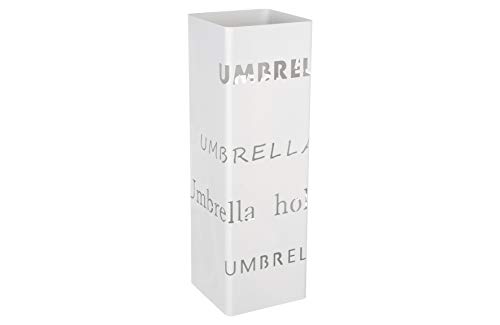 HERSIG - Paraguero Original | Paragueros de Diseño de Estilo Moderno para Paraguas Largos de Color Blanco - Umbrella Holder