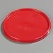 Carlisle StorPlus Round Container Lid Red, 9" (Case of 12)