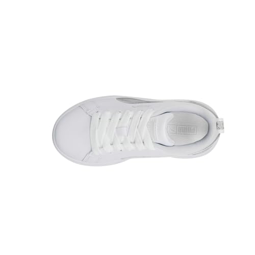 PUMA Kids Girls Mayze Metallic Lace Up Sneakers Shoes Casual - White4