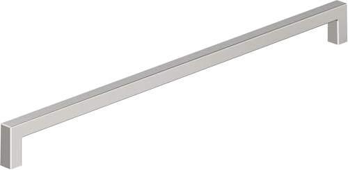 Image of Amerock Monument 12-5 /8 inch (320mm) Center-to-Center Polished Nickel Cabinet Pull, BP36911PN