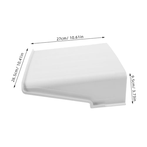 Funda para cámara exterior de plástico blanco resistente a lluvia pack de 2 unidades 2