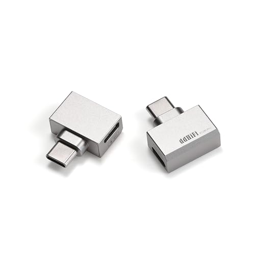 ddHiFi TC28CPro USB-C からUSB-Cまで転換プラグ充電ポート付き OTG TypeCアダプタ Android携帯、iPad、PC、iPhone 15シリーズ用、充電とプレーを同時に可能