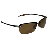 proSPORT Polarized Bifocal Reading Brown Framed Arms, Brown Lens Sunglasses +2.50. Nearly Invisible