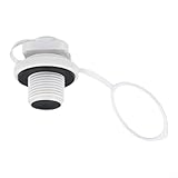 Bouchon de valve de gonflage à vis : conçu pour divers objets gonflables tels que les kayaks, les bateaux gonflables, les lits gonflables, les canoës, les radeaux de piscine et les bateaux en caoutchouc