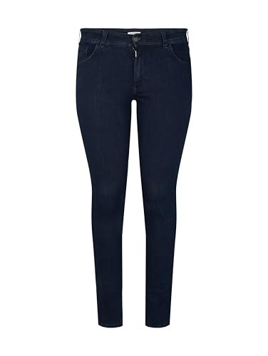 TOM TAILOR Damen 1013516 Plussize Skinny Jeans Mit Stretch, 10133 - Dark Dye Dlue Denim, 48 EU