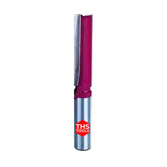 THS Metal Wood Working Straight Shank Trimmer Router Bit 12MM SHANK 8MM-image-4
