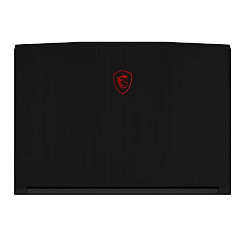 Image of msi GF63 Thin Gaming Laptop: 15.6 inch 144Hz FHD 1080p, Intel Core i5-10500H, NVIDIA GeForce RTX 3050, 8GB, 256GB NVMe SSD, Red Keyboard, Win 10, Black (10UC-440)