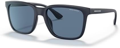 A|X ARMANI EXCHANGE Men's Ax4112su Universal Fit Rectangular Sunglasses