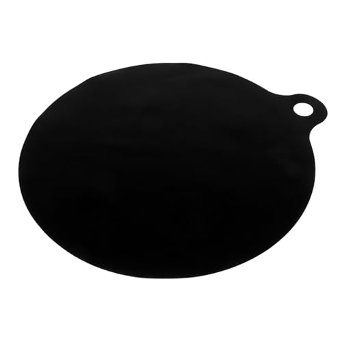 GREENADSCAPE Induction Hob Protector Silicone Pad for Induction Cooktop Heat Insulation Mat for Countertop Non-slip 22cm Round