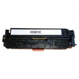 Alpa-Cartridge CF381A "Remanufactured" Laser Toner Cartridge for Hewlett Packard CF381A - Cyan