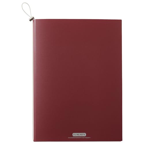 キングジム ノート ファイリングノート A4 赤 9914-R