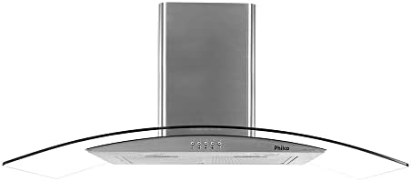 Coifa e Depurador de Parede Philco 90cm Pco90g Glass 110v