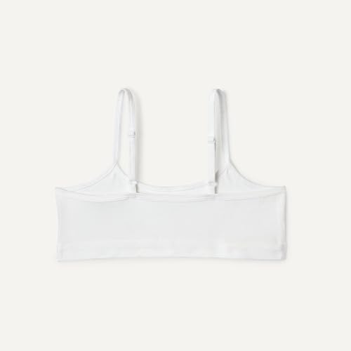 Image of Amazon Essentials Girls' Cotton Jersey Training Bralettes, Pack of 2