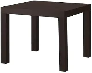 Ikea Black Brown Side Table (55x55 cm) by STOCKLAND (Brown)