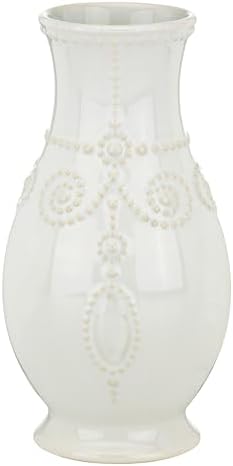 Lenox 858819 French Perle White 8" Fluted Vase
