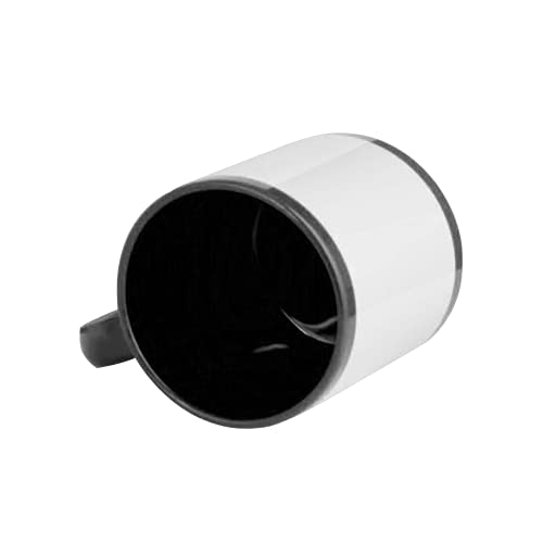 Set 6 Tazas de Cerámica Sublimación 11oz Negro miniatura 5