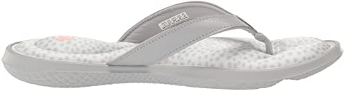 Under Armour Women's Marbella VII Graphic Fb Slide Sandal, White (104)/Pink Sands, 10 | Image 5