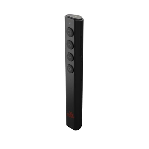 Red Star Tec PR-819V Presentation Clicker- Wireless Presenter PowerPoint Clicker with Red Laser Pointer for Presentations, Suitable for School and Business Use