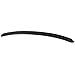 IKON MOTORSPORTS, Roof Spoiler Compatible with 1999-2005 BMW E46 3-Sereis Sedan 4Dr, Unpainted AC Style ABS Rear Window Guard Deck Lip Wing Bodykit