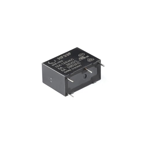 Relais HF33F-005-HS3 5V miniature normalement ouvert pour circuit imprimé