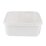 Fyearfly 1 scatola di immagazzinaggio del riso, scatola di immagazzinaggio della cucina a conchiglia sigillata in plastica, adatta per conservare riso e fagioli (10 kg)